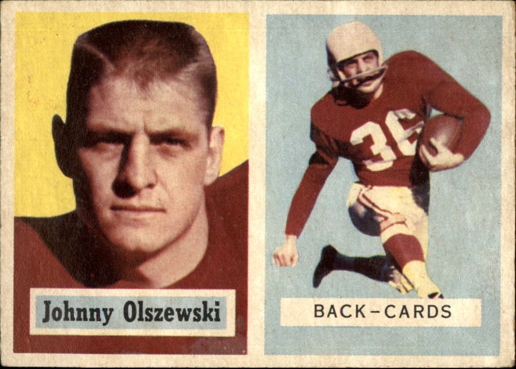 1957 Topps #62 John Olszewski