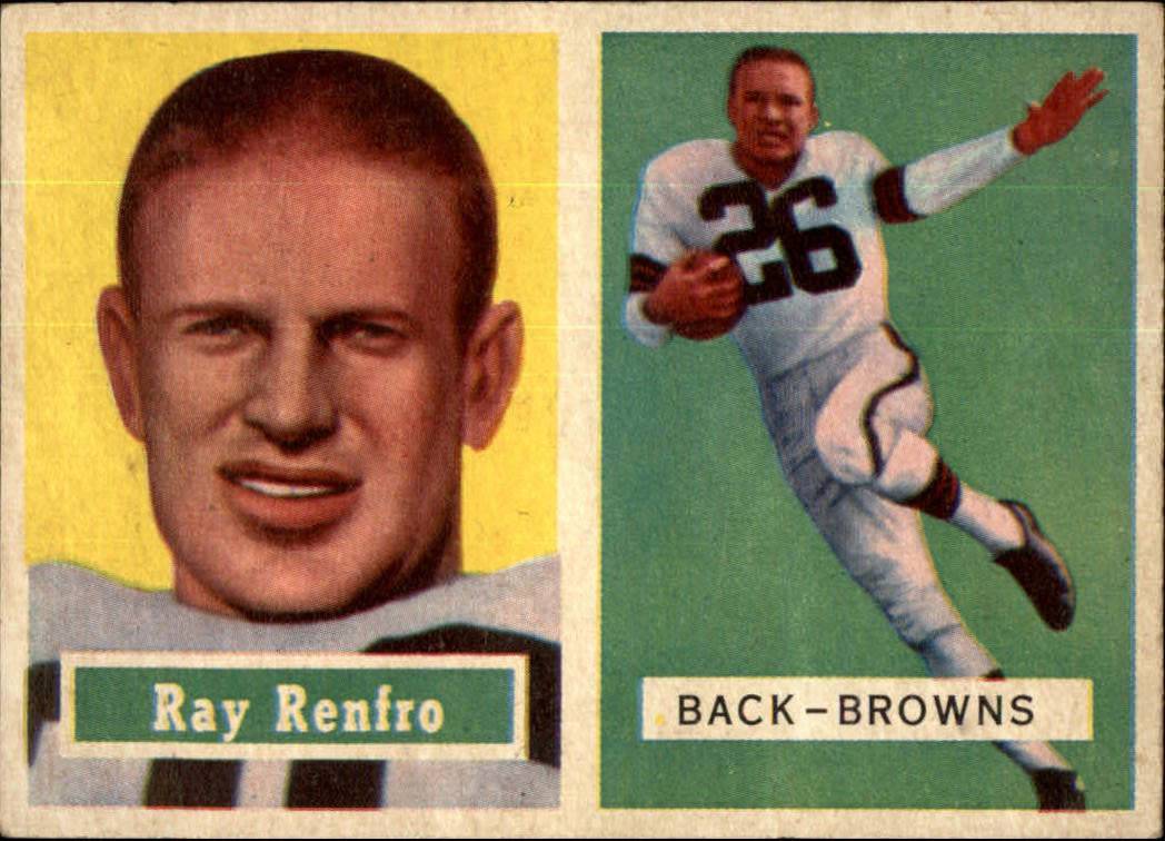1957 Topps #76 Ray Renfro
