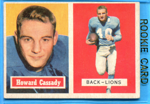 1957 Topps #80 Howard Cassady RC