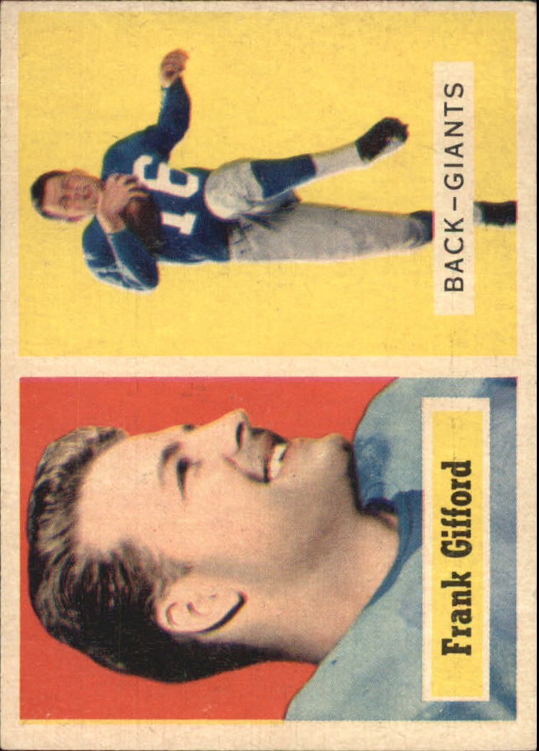 1957 Topps #88 Frank Gifford