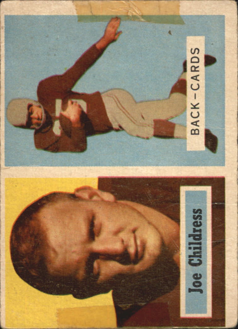 1957 Topps #100 Joe Childress DP RC