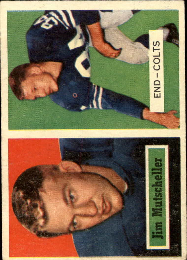 1957 Topps #103 Jim Mutscheller DP