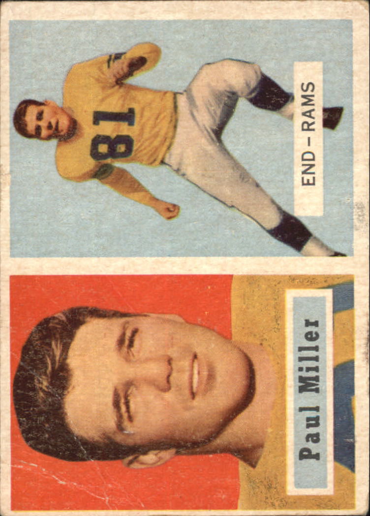 1957 Topps #120 Paul Miller DP RC