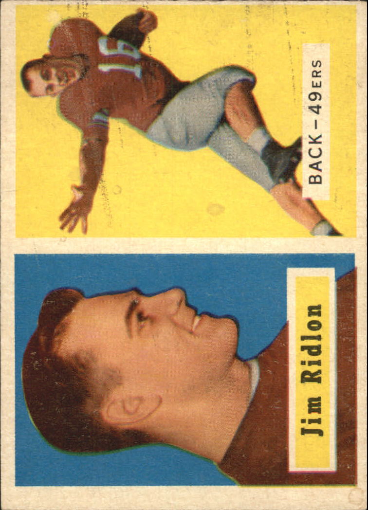 1957 Topps #139 Jim Ridlon DP RC