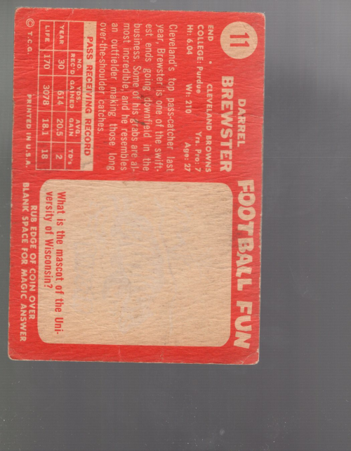 A0233 - 1958 Topps Fußballkarte #S 1-132 + Rookies - Sie wählen aus - 15+ KOSTENLOSER US-VERSAND - Bild 9 von 66