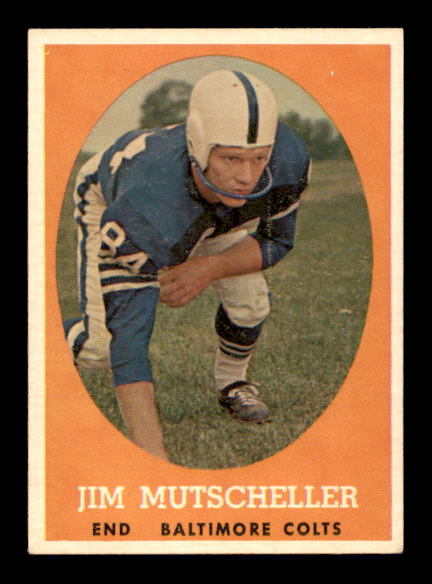 1958 Topps #14 Jim Mutscheller