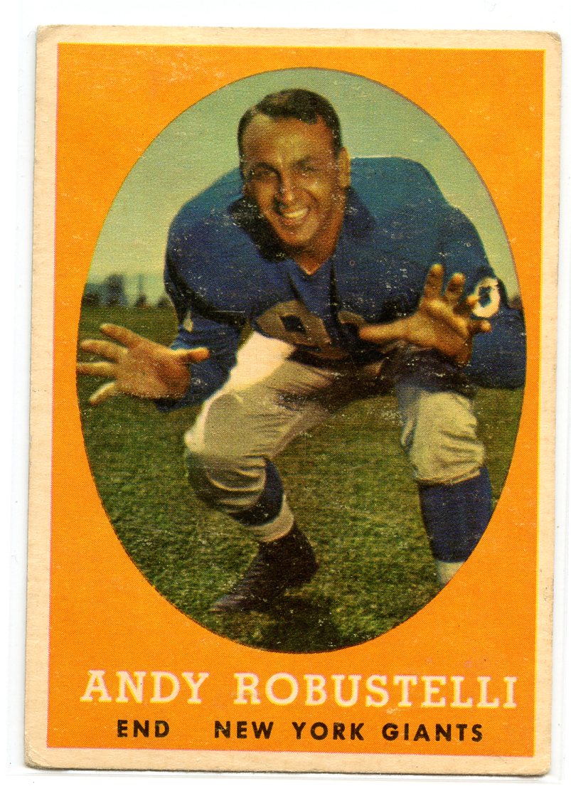 1958 Topps #15 Andy Robustelli