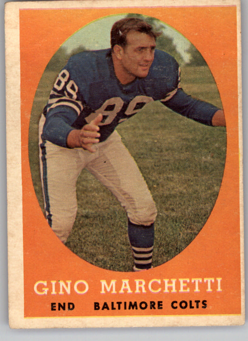 1958 Topps #16 Gino Marchetti