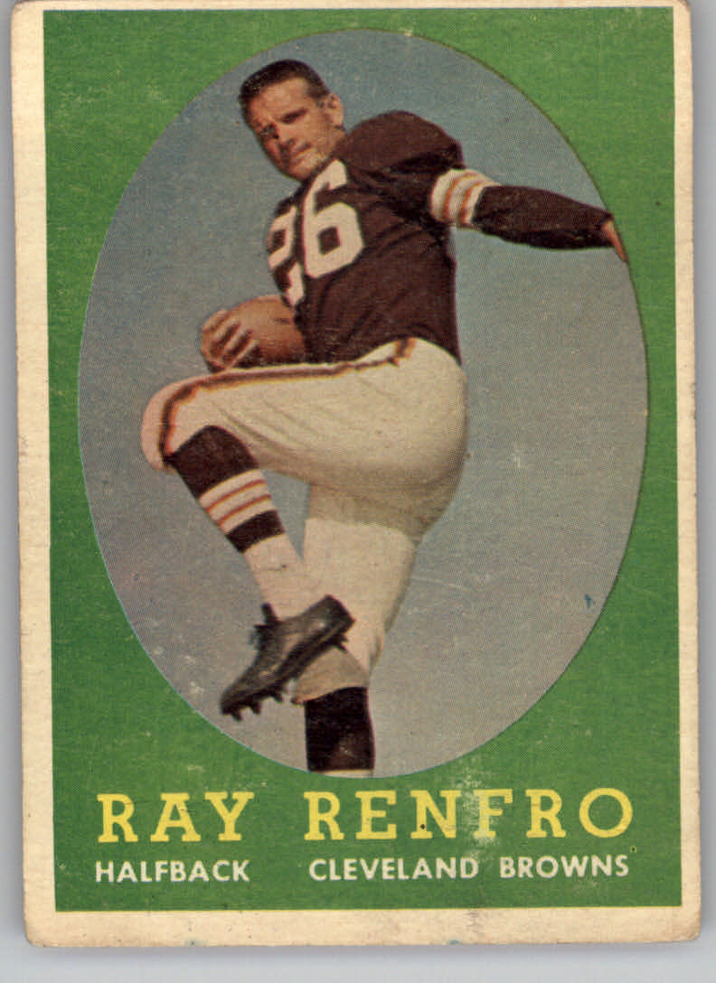 1958 Topps #17 Ray Renfro