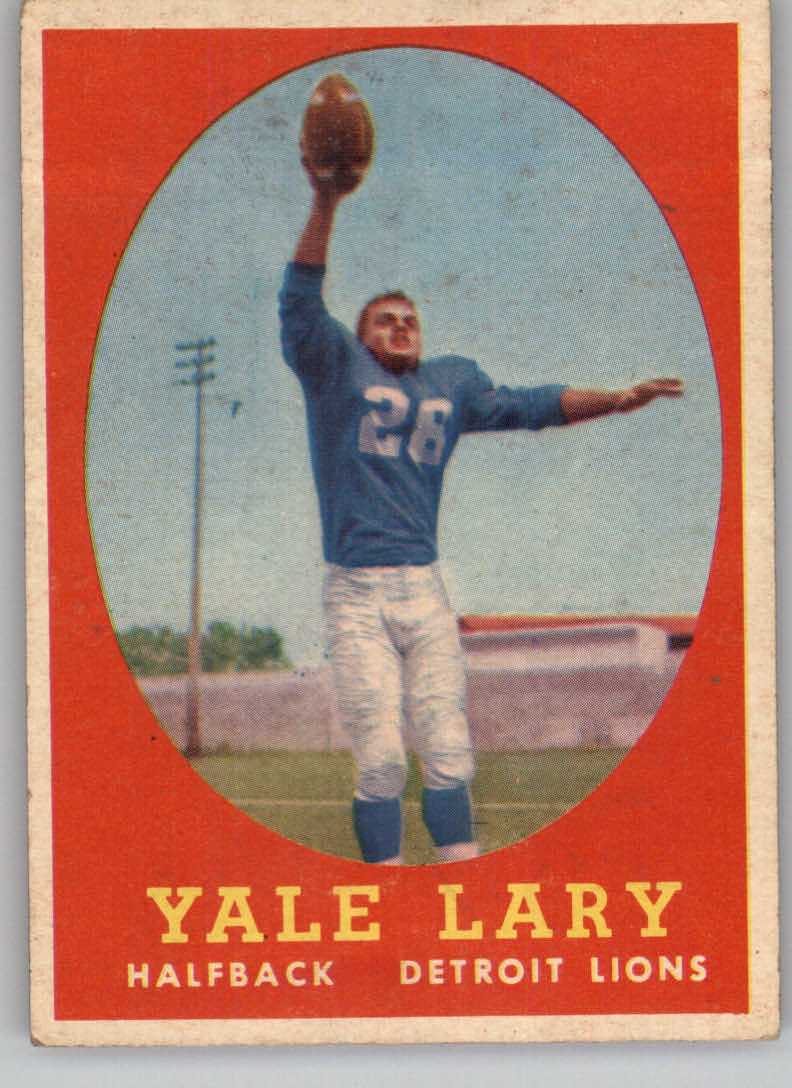 1958 Topps #18 Yale Lary