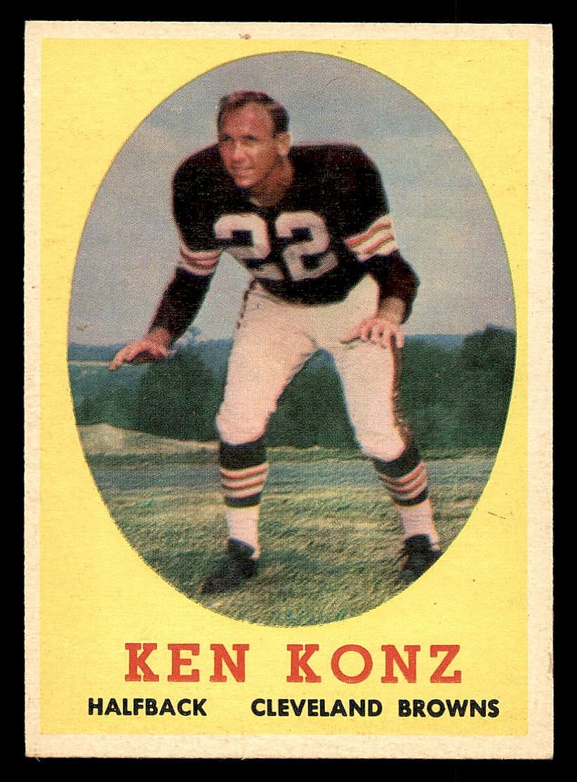 1958 Topps #26 Kenny Konz