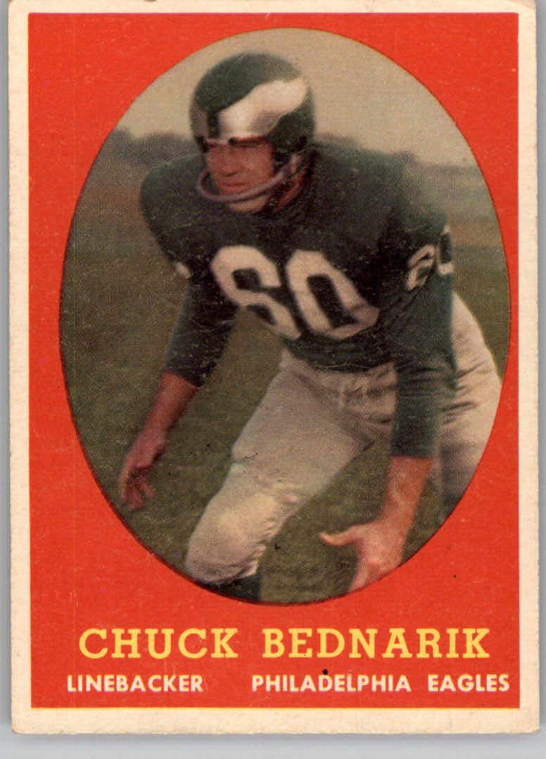 1958 Topps #35 Chuck Bednarik