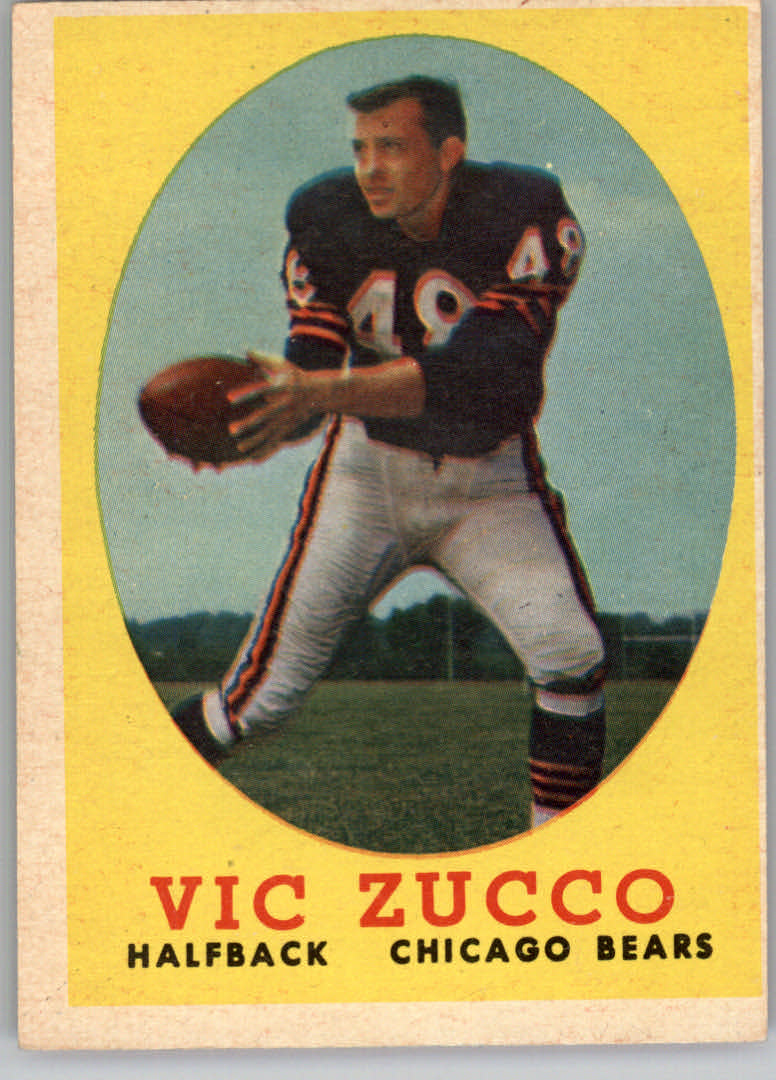 1958 Topps #36 Bert Vic Zucco RC