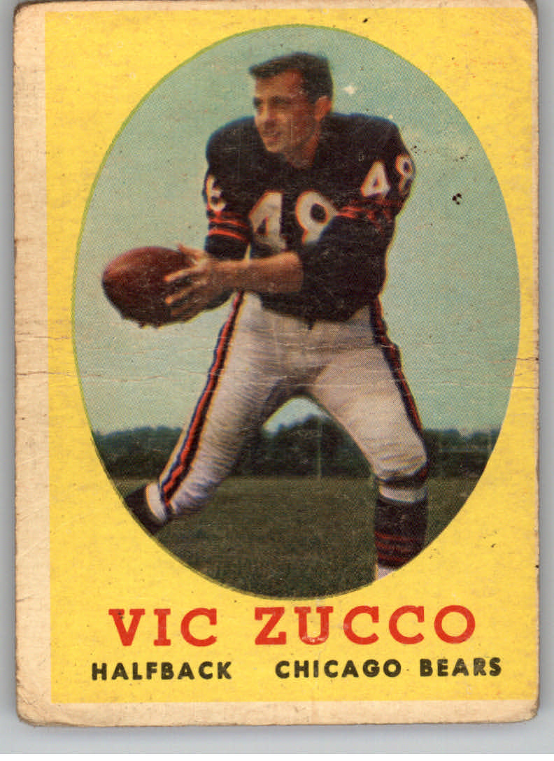 1958 Topps #36 Bert Vic Zucco RC