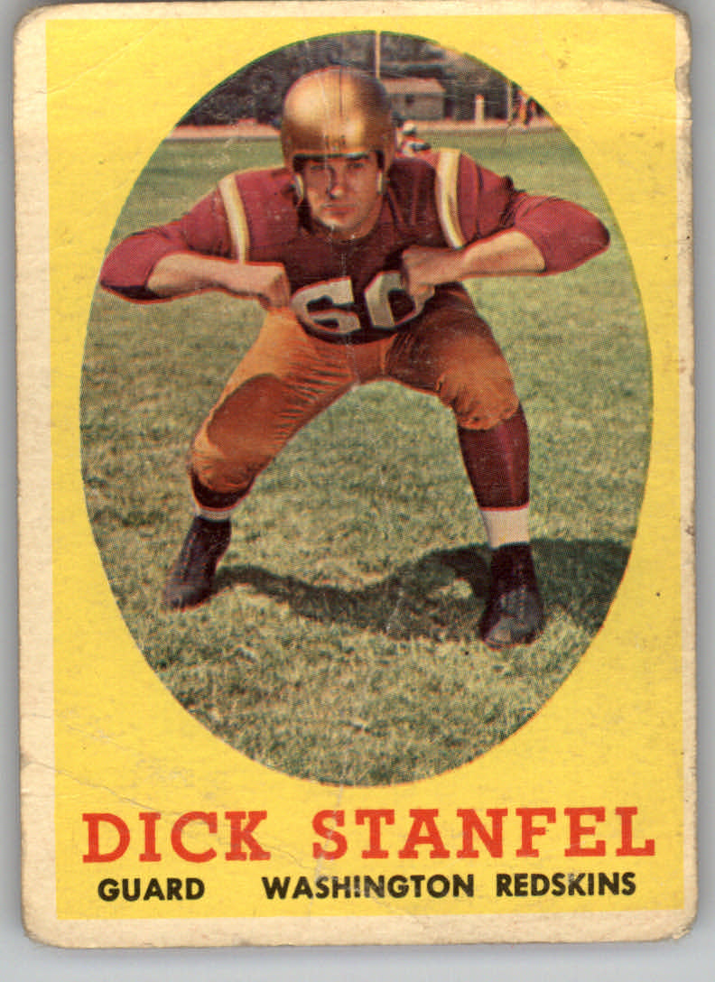1958 Topps #39 Dick Stanfel