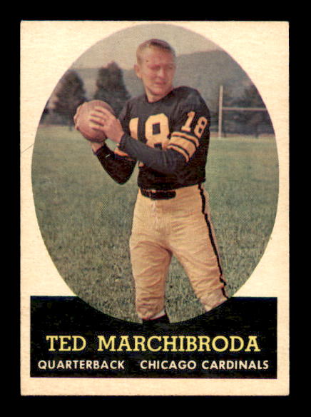 1958 Topps #44 Ted Marchibroda