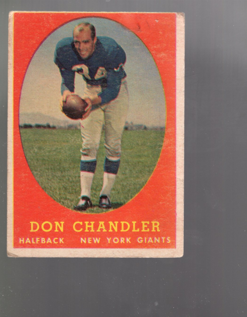 A0233 - 1958 Topps Fußballkarte #S 1-132 + Rookies - Sie wählen aus - 15+ KOSTENLOSER US-VERSAND - Bild 35 von 66