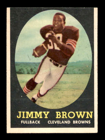 1958 Topps #62 Jim Brown RC