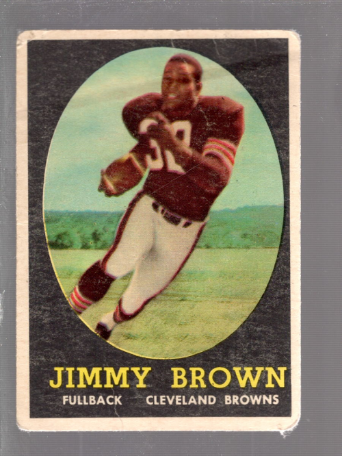 : 1961 Topps # 71 Jim Brown Cleveland Browns-FB