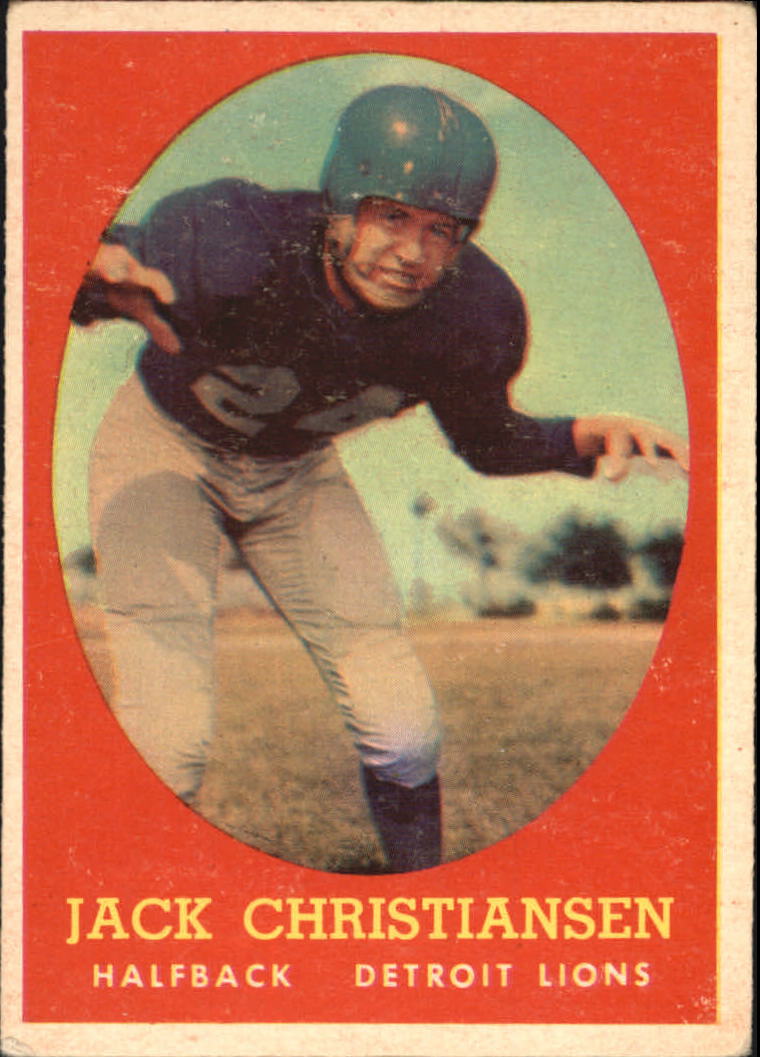 1958 Topps #70 Jack Christiansen