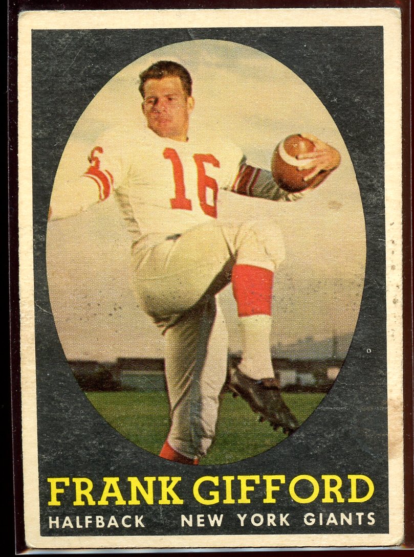 1958 Topps #73 Frank Gifford