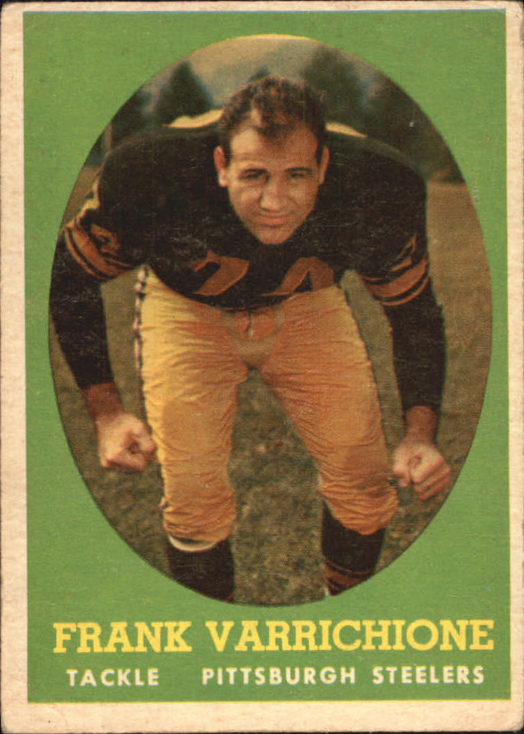 1958 Topps #77 Frank Varrichione