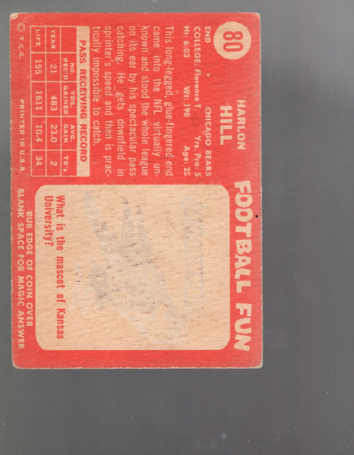 A0233 - 1958 Topps Fußballkarte #S 1-132 + Rookies - Sie wählen aus - 15+ KOSTENLOSER US-VERSAND - Bild 45 von 66