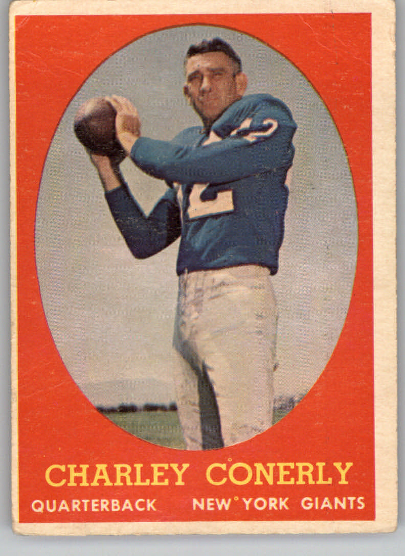 1958 Topps #84 Charley Conerly