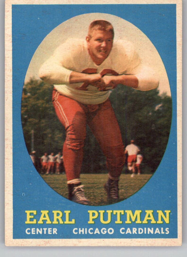 1958 Topps #88 Earl Putman RC