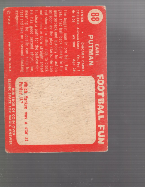 A0233 - 1958 Topps Fußballkarte #S 1-132 + Rookies - Sie wählen aus - 15+ KOSTENLOSER US-VERSAND - Bild 49 von 66