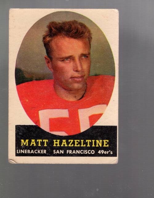 A0233 - 1958 Topps Fußballkarte #S 1-132 + Rookies - Sie wählen aus - 15+ KOSTENLOSER US-VERSAND - Bild 53 von 66