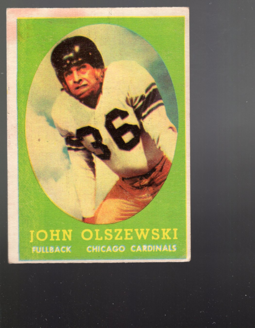 A0233 - 1958 Topps Fußballkarte #S 1-132 + Rookies - Sie wählen aus - 15+ KOSTENLOSER US-VERSAND - Bild 55 von 66