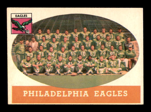 1958 Topps #109 Philadelphia Eagles