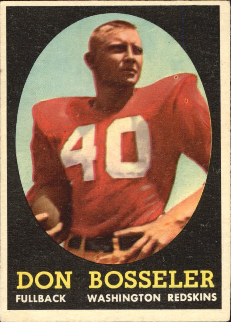 1958 Topps #132 Don Bosseler RC