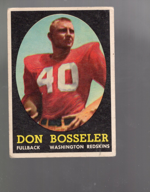 A0233 - 1958 Topps Fußballkarte #S 1-132 + Rookies - Sie wählen aus - 15+ KOSTENLOSER US-VERSAND - Bild 65 von 66