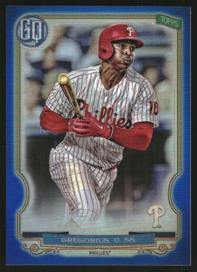 2020 Topps Gypsy Queen Chrome Box Toppers Blue Refractors #45 Didi Gregorius