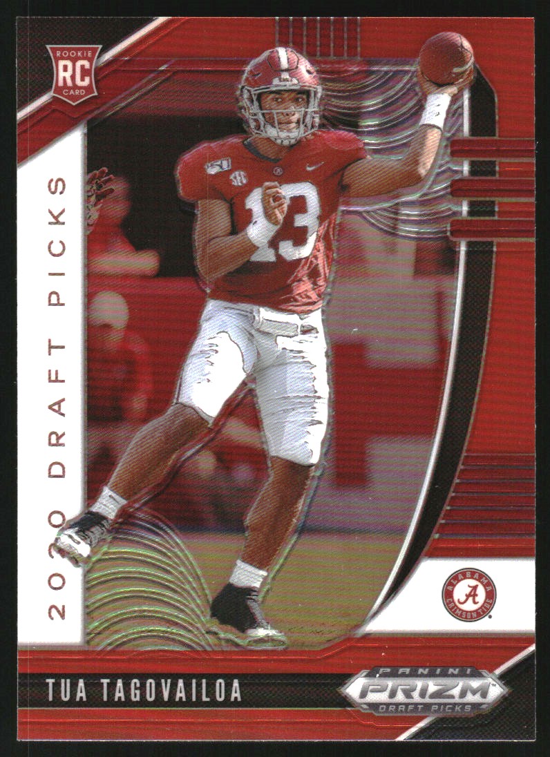 2020 Panini Prizm Draft Picks Prizms Orange #101 Tua Tagovailoa