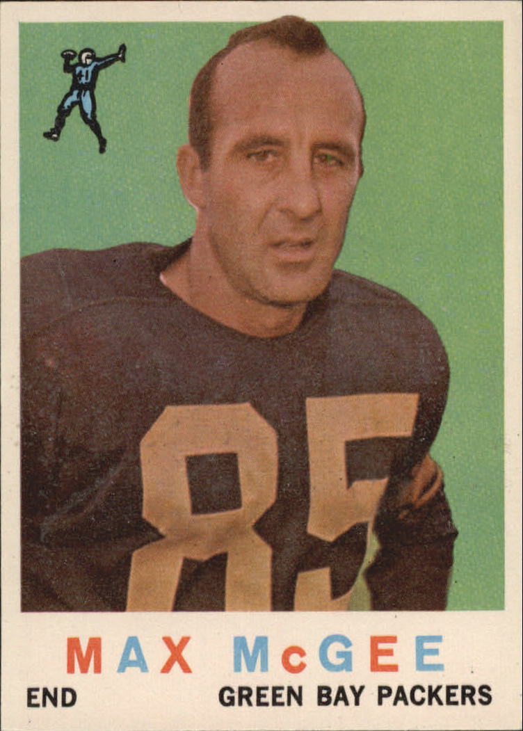 1959 Topps #4 Max McGee RC