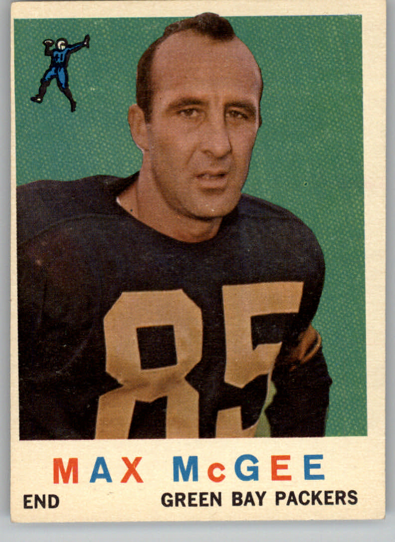 1959 Topps #4 Max McGee RC
