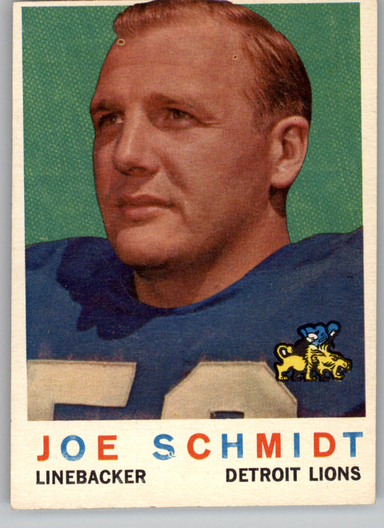 1959 Topps #6 Joe Schmidt