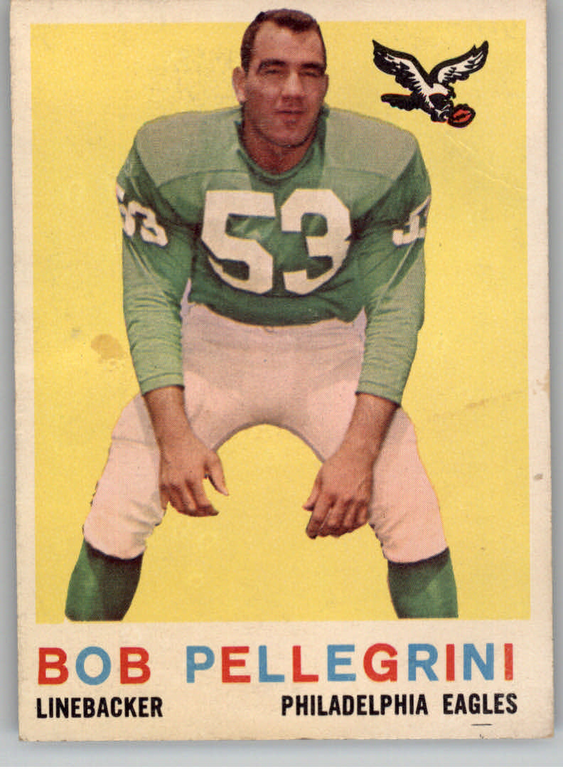 1959 Topps #16 Bob Pellegrini UER
