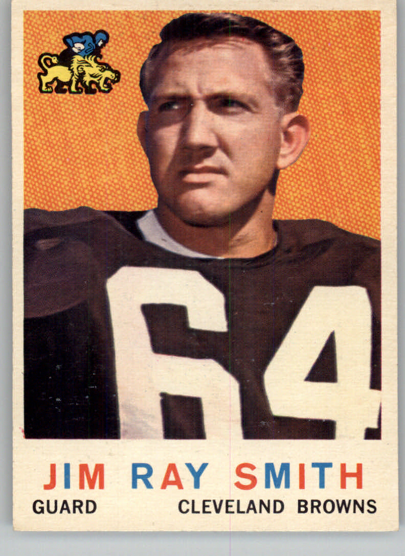 1959 Topps #101 Jim Ray Smith UER RC