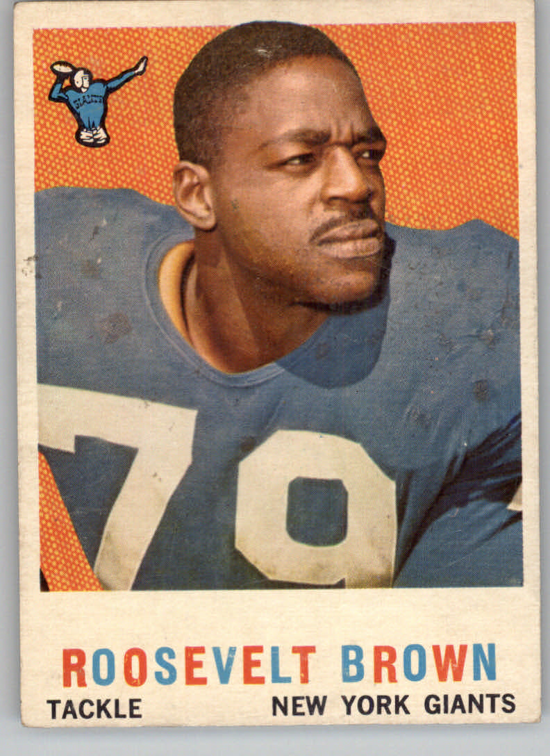 1959 Topps #114 Roosevelt Brown