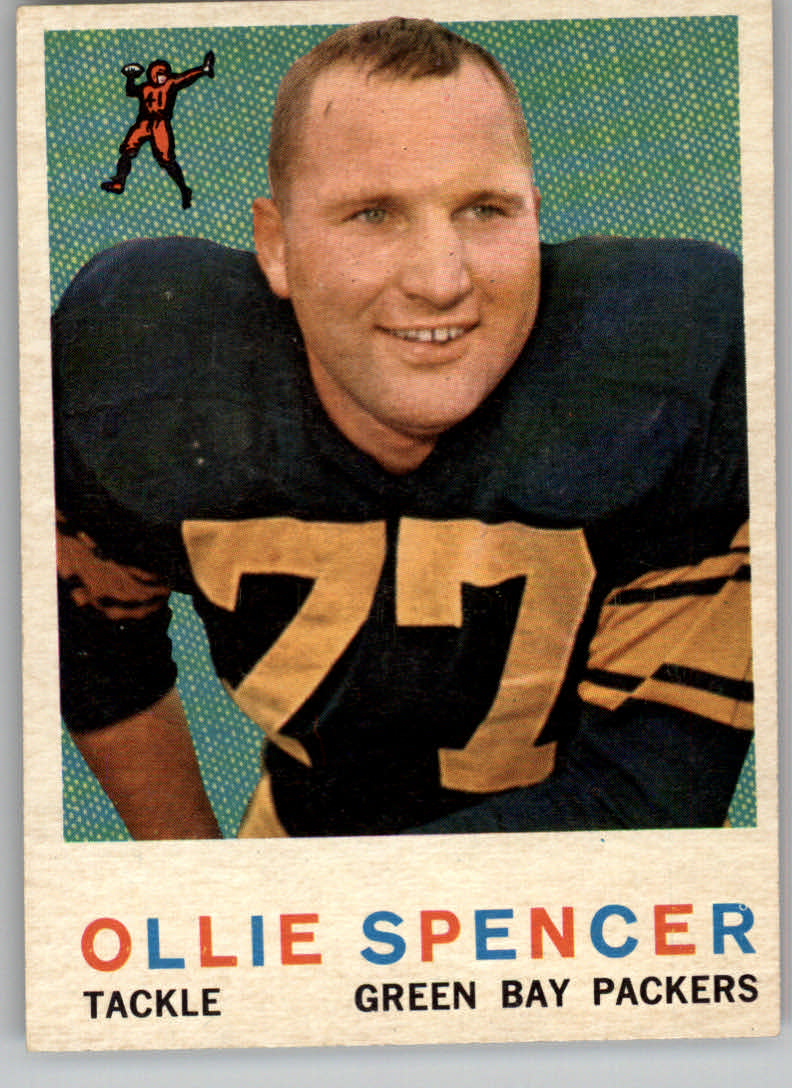 1959 Topps #129 Ollie Spencer RC