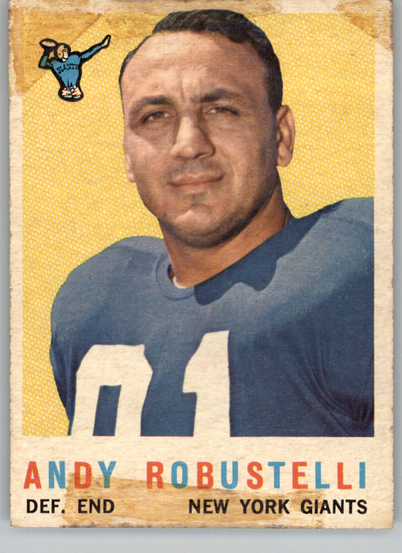 1959 Topps #147 Andy Robustelli