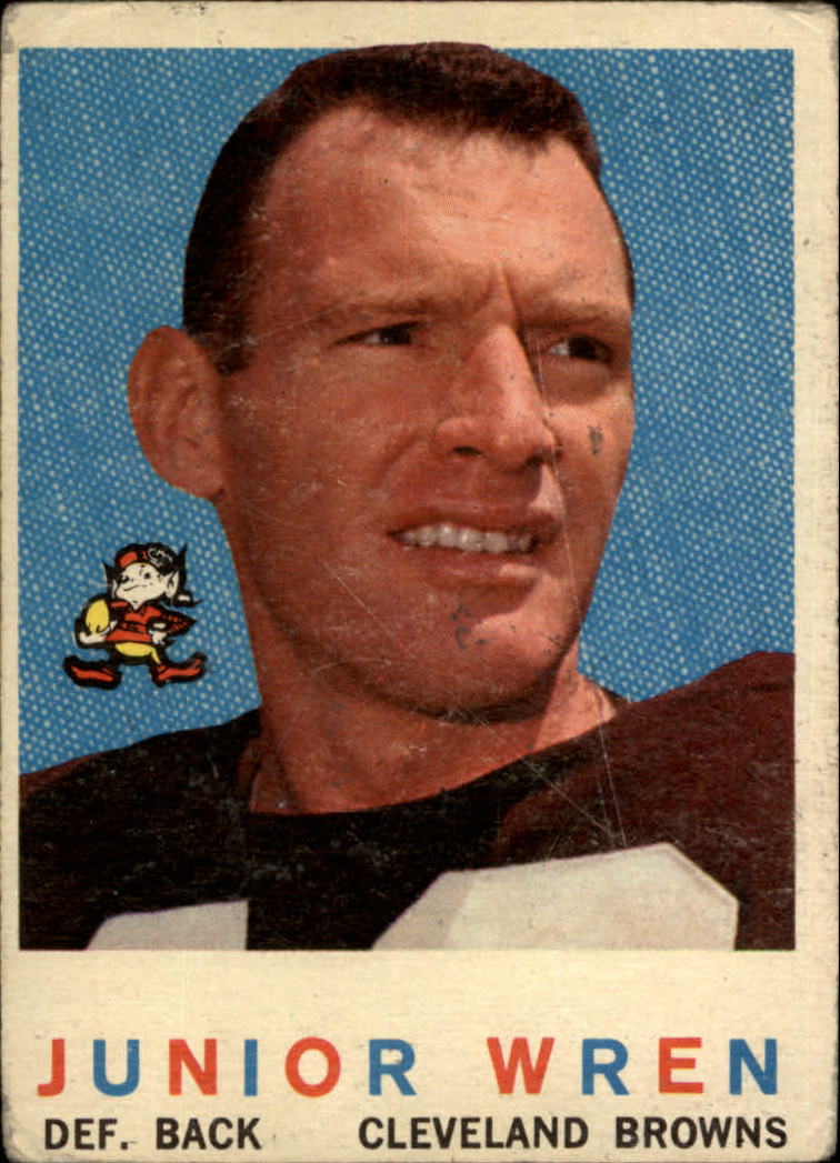 1959 Topps #169 Junior Wren RC