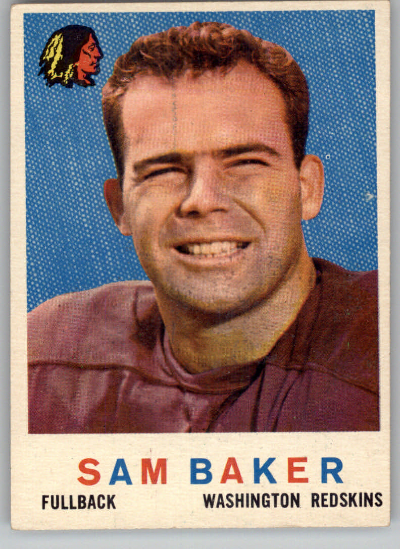 1959 Topps #175 Sam Baker