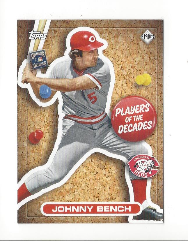 Johnny Bench cards (1988-2023) Reds - You Choose