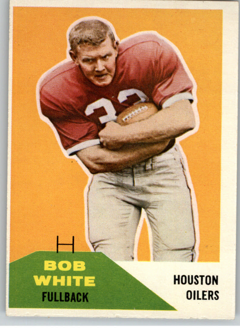 1960 Fleer #4 Bob White RC