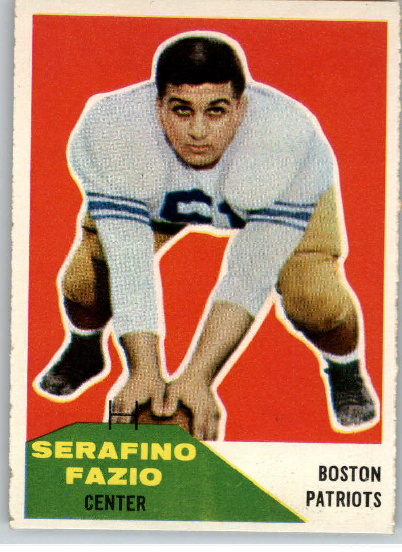 1960 Fleer #15 Serafino Fazio RC